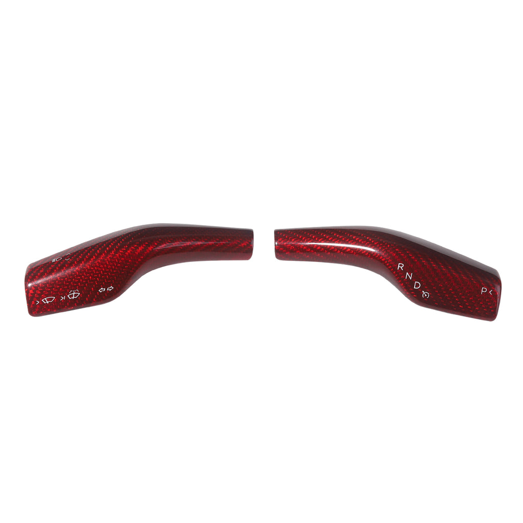 tesla model y carbon fiber stalk cover