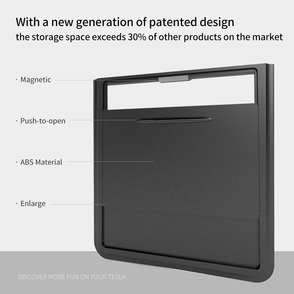 tesla model 3 y center console storage box