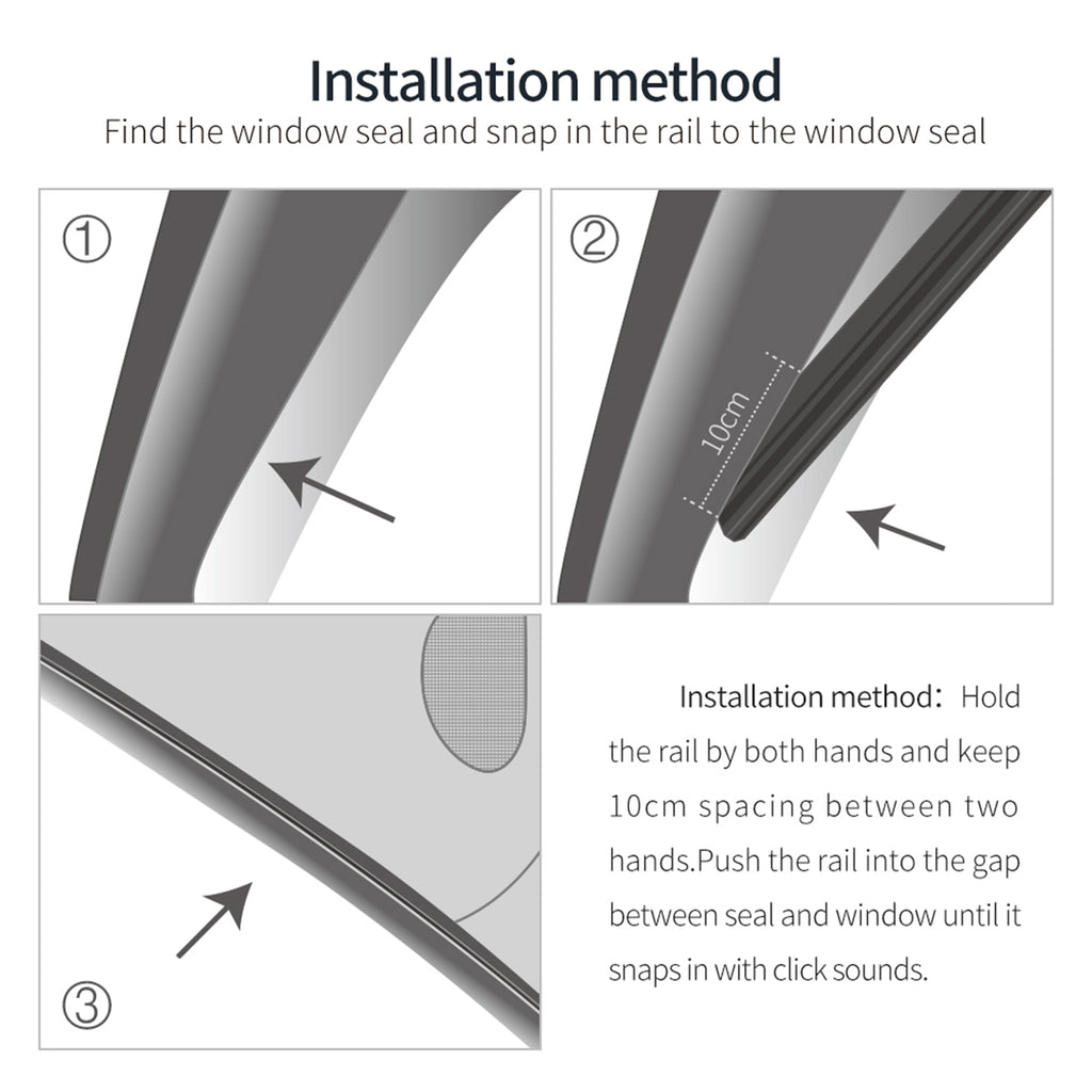 Side Window Curtain for Model Y Model 3