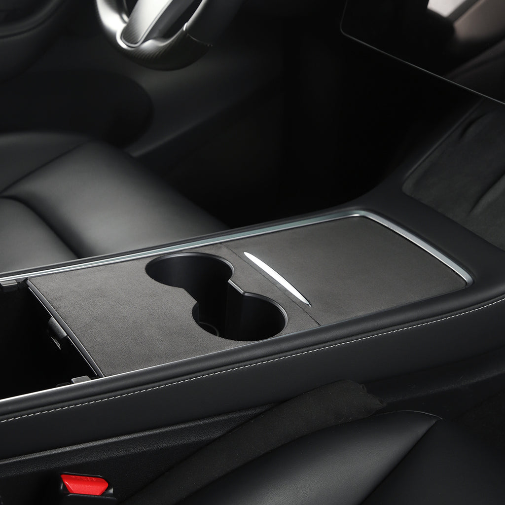 Suede Center Console Wrap