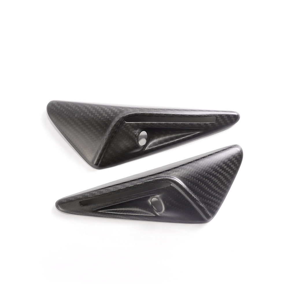 Real Carbon Fiber Side Camera Cover for Tesla