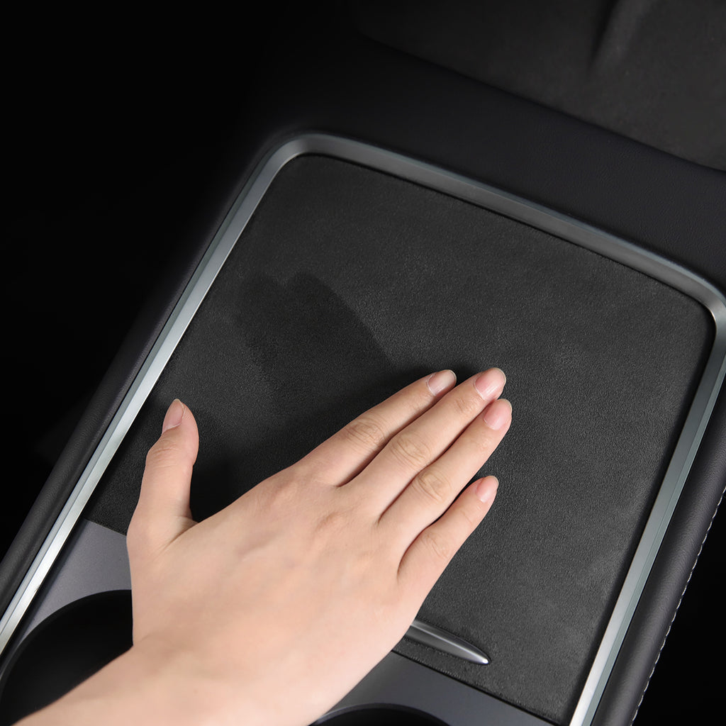 Tesla Suede Center Console Wrap