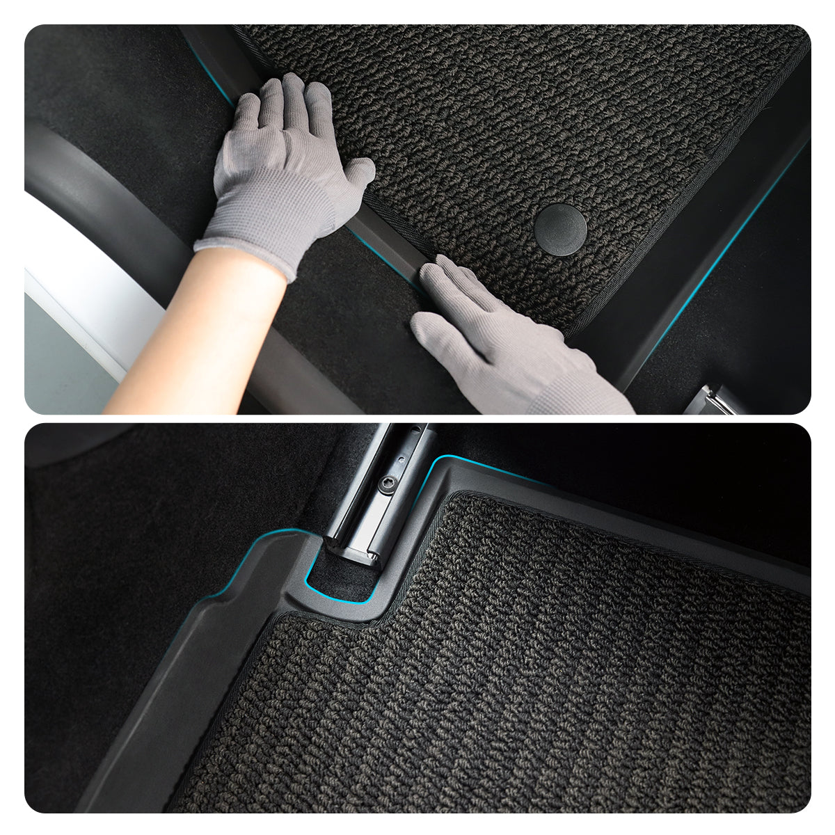 Tesla Model 3 Highland All Weather Floor Interior Liners Mats