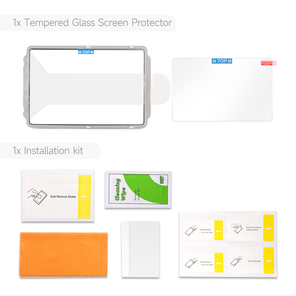 Model 3 highland Tempered Glass Protector for center screen 