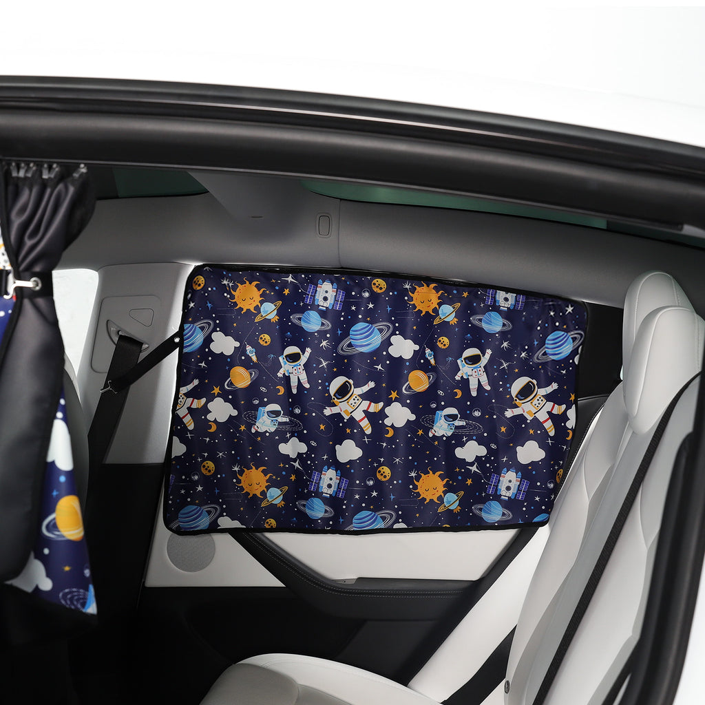 Tesla Model 3 Y Rear Side Window Sunshade Curtain