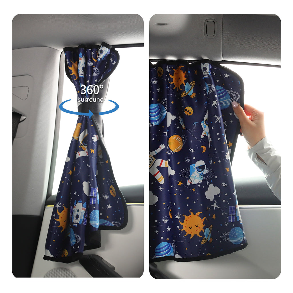 Tesla Model 3 Y Rear Side Window Sunshade Curtain