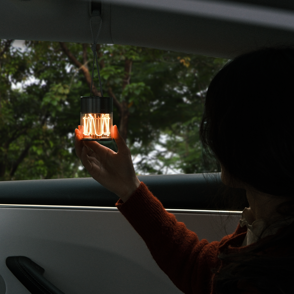 lantern with strap